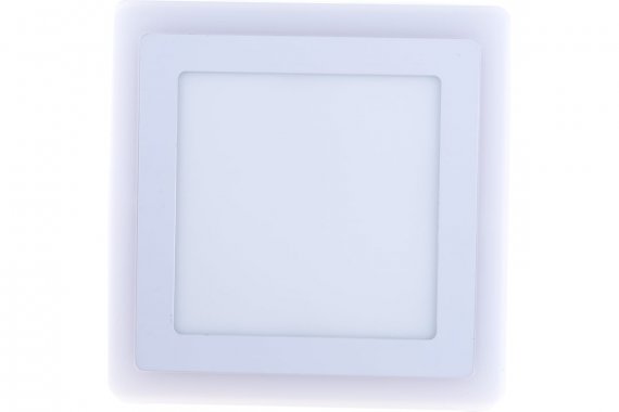 Фотография товара 'Smartbuy SBLSq1-DLB-13-65K-O Накладной (LED) светильник Квадрат с подсветкой DLB'
