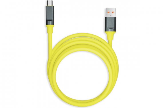 Фотография товара 'Smartbuy IK-12BOLD-YELLOW Кабель для зарядки и передачи данных, супертолстый'