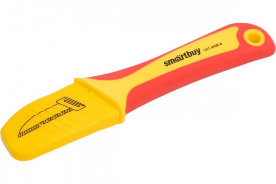 Фотография товара 'Smartbuy SBT-WSR-6 Нож для снятия изоляции , 175 мм, нож электрика'