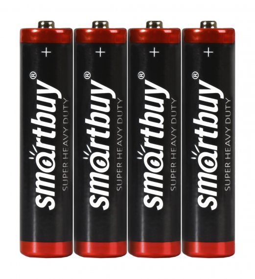 Фотография товара 'Smartbuy SBBZ-3A04S Батарейка солевая R03/4S (60/600)'