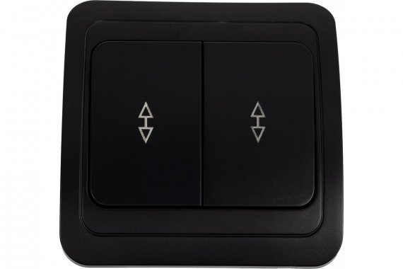 Фотография товара 'Smartbuy SBE-02b-10-SW22-0 Выключатель проходной 2-клавишный 10А'