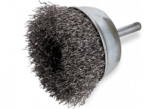 Фотография товара 'Smartbuy SBT-SCMB-1p1 Щетка металлическая зачистная, d 75 мм,вертикальная'