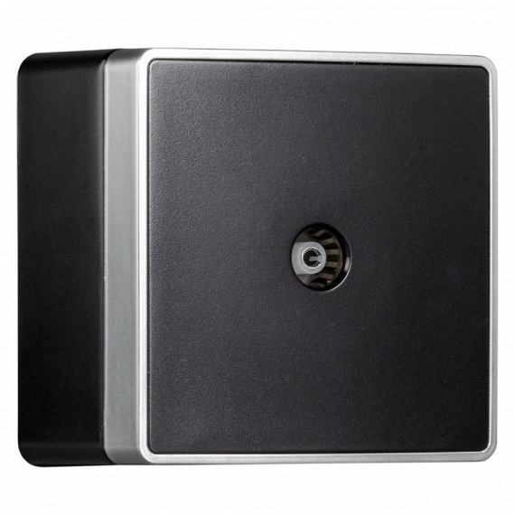 Фотография товара 'Smartbuy SBE-07b-S1-TV Розетка телевизионная 1-местная 75Ом 5-862МГц'