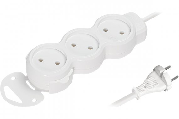 Фотография товара 'Smartbuy SBE-10-3-10m-N Удлинитель New, 3 гнезда 10 метров 10А/2,2кВт'