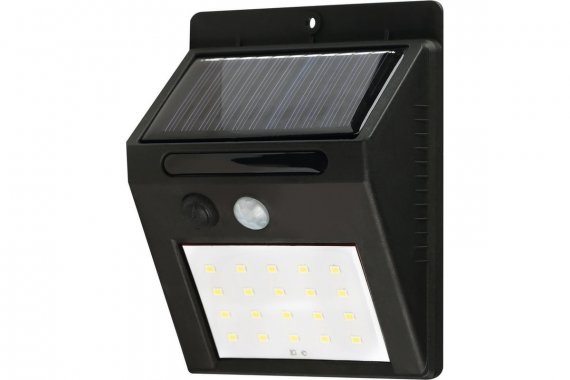 Фотография товара 'Smartbuy SBF-21-MS Настенный светильник, на солнечных батареях, с датчиком движения, 20 LED'