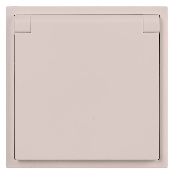 Фотография товара 'Smartbuy SBE-09i-16-S1-1ZK Розетка 1-местная с заземлением с крышкой 16А'