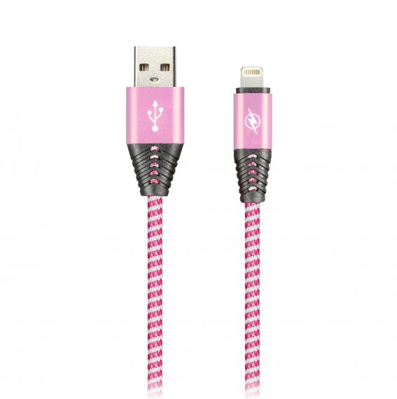 Фотография товара 'Smartbuy iK-12HH rose Дата-кабель MicroUSB HEDGEHOG'