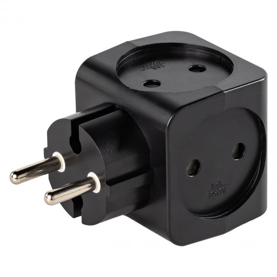 Фотография товара 'Smartbuy SBE-16-A05b-4 Разветвитель сетевой на четыре гнезда 16А 250B'