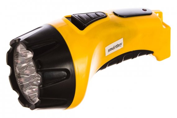 Фотография товара 'Smartbuy SBF-86-Y Аккумуляторный светодиодный фонарь 7 LED с прямой зарядкой'