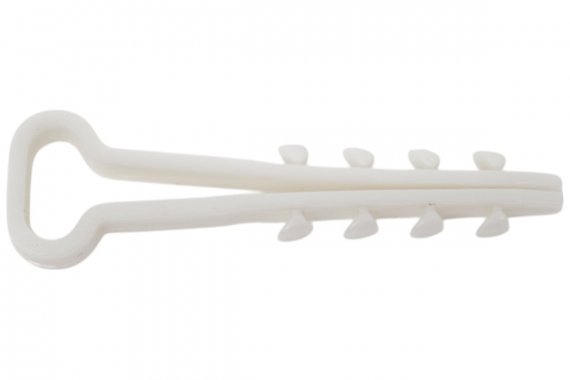 Фотография товара 'Smartbuy SBE-CJ-08-w Дюбель-хомут для плоского кабеля 5х8 мм'