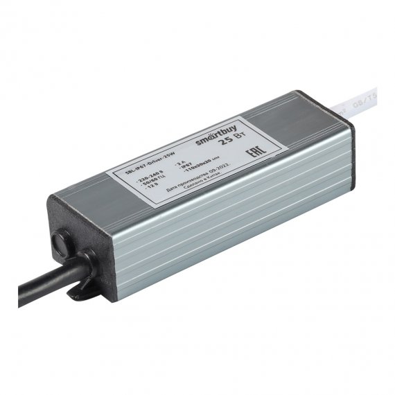 Фотография товара 'Smartbuy SBL-IP67-Driver-25W Драйвер (LED) IP67-25W для LED ленты'
