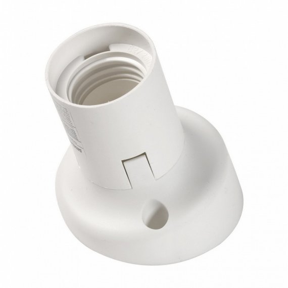 Фотография товара 'Smartbuy SBE-LHP-w-E27 Патрон пластиковый настенный, Е27'