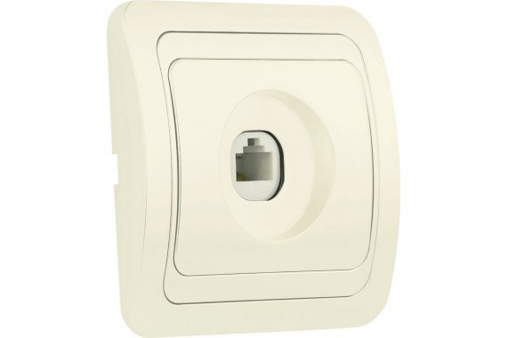 Фотография товара 'Smartbuy SBE-02i-S1-RJ Розетка компьютерная RJ-45 1-местная'