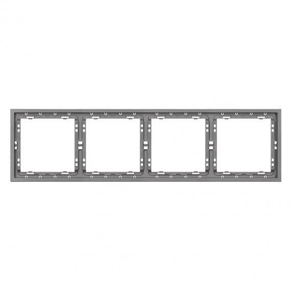 Фотография товара 'Smartbuy SBE-09g-00-FR-4 Рамка 4-местная графит Капелла'
