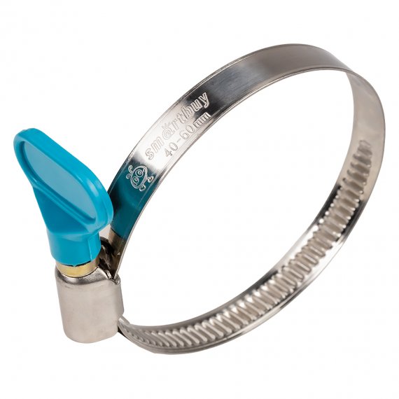 Фотография товара 'Smartbuy SBT-TCL-4060P2 Хомут 40-60 мм, 4 шт, с бабочкой'