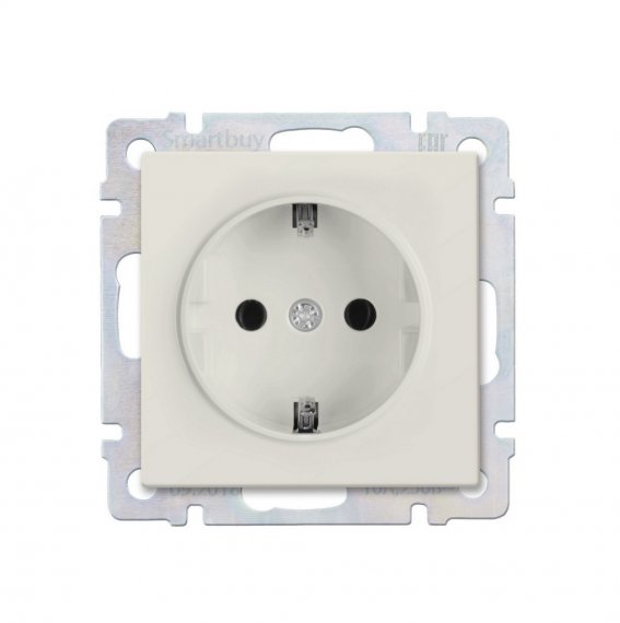 Фотография товара 'Smartbuy SBE-05i-16-S1-Z Розетка с заземлением 16А'