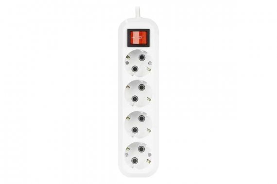 Фотография товара 'Smartbuy SBE-16-4-10-ZS Удлинитель, 4 гнезда 10 м, 16А/3,5кВт ПВС 3х1,0'