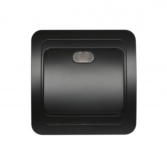 Фотография товара 'Smartbuy SBE-02b-10-SW1-1-c Выключатель 1-клавишный с индикатором 10А'