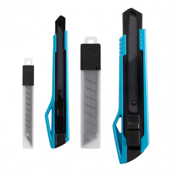 Фотография товара 'Smartbuy SBT-SKN-2P2 Набор ножей универсальных 12 шт, с отлам.лезвием 9 мм и 18 мм'