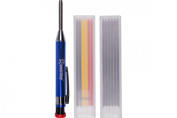 Фотография товара 'Smartbuy SBT-PNC-6P1 Чертилка/карандаш (скрайбер), набор ручка и 12 грифелей'