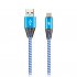 Фотография товара 'Smartbuy iK-12HH blue Дата-кабель MicroUSB HEDGEHOG'