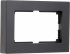 Фотография товара 'Smartbuy SBE-06b-Twin-FR Рамка двойная пластик'