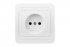 Фотография товара 'Smartbuy SBE-02w-10-S1-N-c Розетка 1-местная без заземления 10А белая'