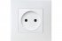 Фотография товара 'Smartbuy SBE-08w-10-S1-N Розетка без заземления 10А белая Вега'