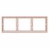 Фотография товара 'Smartbuy SBE-09i-00-FR-3 Рамка 3-местная бежевая Капелла'