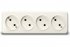 Фотография товара 'Smartbuy SBE-03w-10-S4-N Розетка 4-местная 10А без заземления'
