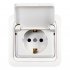 Фотография товара 'Smartbuy SBE-02w-16-S1-ZK-c Розетка 1-местная с заземлением и крышкой 16А'