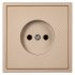 Фотография товара 'Smartbuy SBE-09c-10-S1-N Розетка 1-местная без заземления 10А шампань Капелла'
