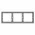 Фотография товара 'Smartbuy SBE-09g-00-FR-3 Рамка 3-местная графит Капелла'