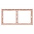 Фотография товара 'Smartbuy SBE-09i-00-FR-2 Рамка 2-местная бежевая Капелла'