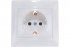 Фотография товара 'Smartbuy SBE-01w-16-S1-Z-c Розетка 1-местная с заземлением 16А'