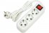 Фотография товара 'Smartbuy SBE-16-3-1,5-ZS Удлинитель, 3 гнезда 1,5 метра 16А/3,5кВт'