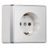 Фотография товара 'Smartbuy SBE-07w-16-S1-Z Розетка 1-местная 16А с заземлением'