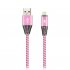 Фотография товара 'Smartbuy iK-12HH rose Дата-кабель MicroUSB HEDGEHOG'