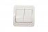 Фотография товара 'Smartbuy SBE-02w-10-SW2-0-c Выключатель 2-клавишный 10А белый'