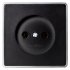 Фотография товара 'Smartbuy SBE-07b-10-S1-N Розетка 1-местная 10А без заземления черная'