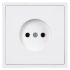 Фотография товара 'Smartbuy SBE-09w-10-S1-N Розетка 1-местная без заземления 10А'